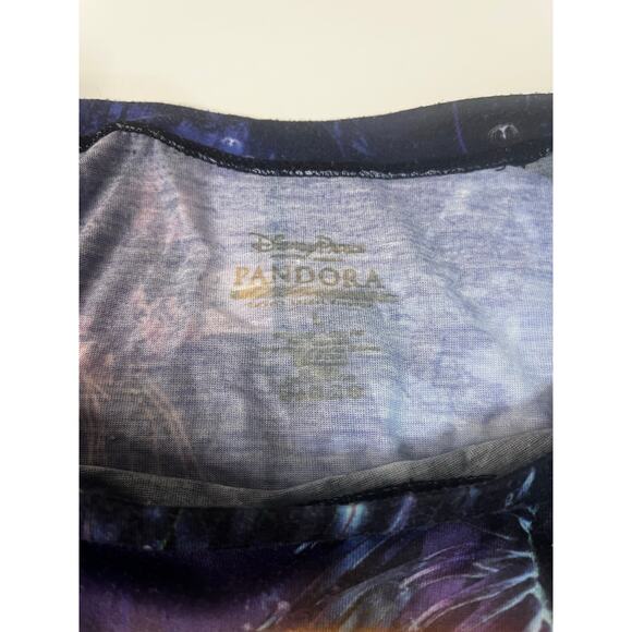 Disney Parks Authentic Avatar Pandora Graphic Tee- Size Large -Preowned - Picture 4 of 6
